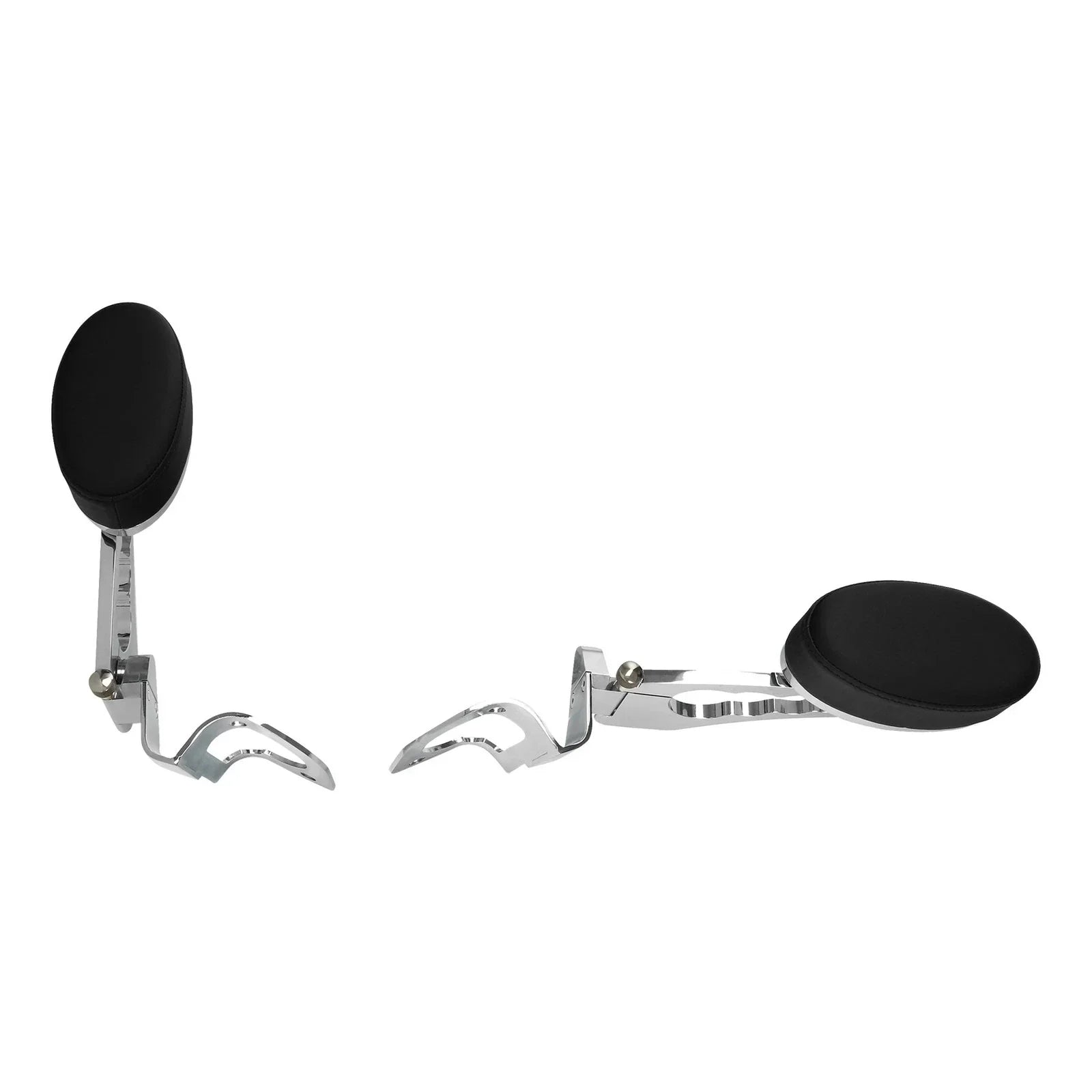 Chrome Rear Passenger Armrests for Harley Street Glide (2014-2025)