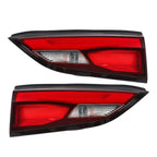 Set of 2 Rear Black Halogen Tail Lights for GMC Terrain (2018–2021)
