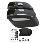 Saddlebags Speaker Cutout Grill for Indian Chieftain Challenger (2019–2024) Steel Gray
