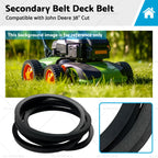 Secondary Belt Deck Belt for John Deere LX188 LX172 (38" Cut) M82462