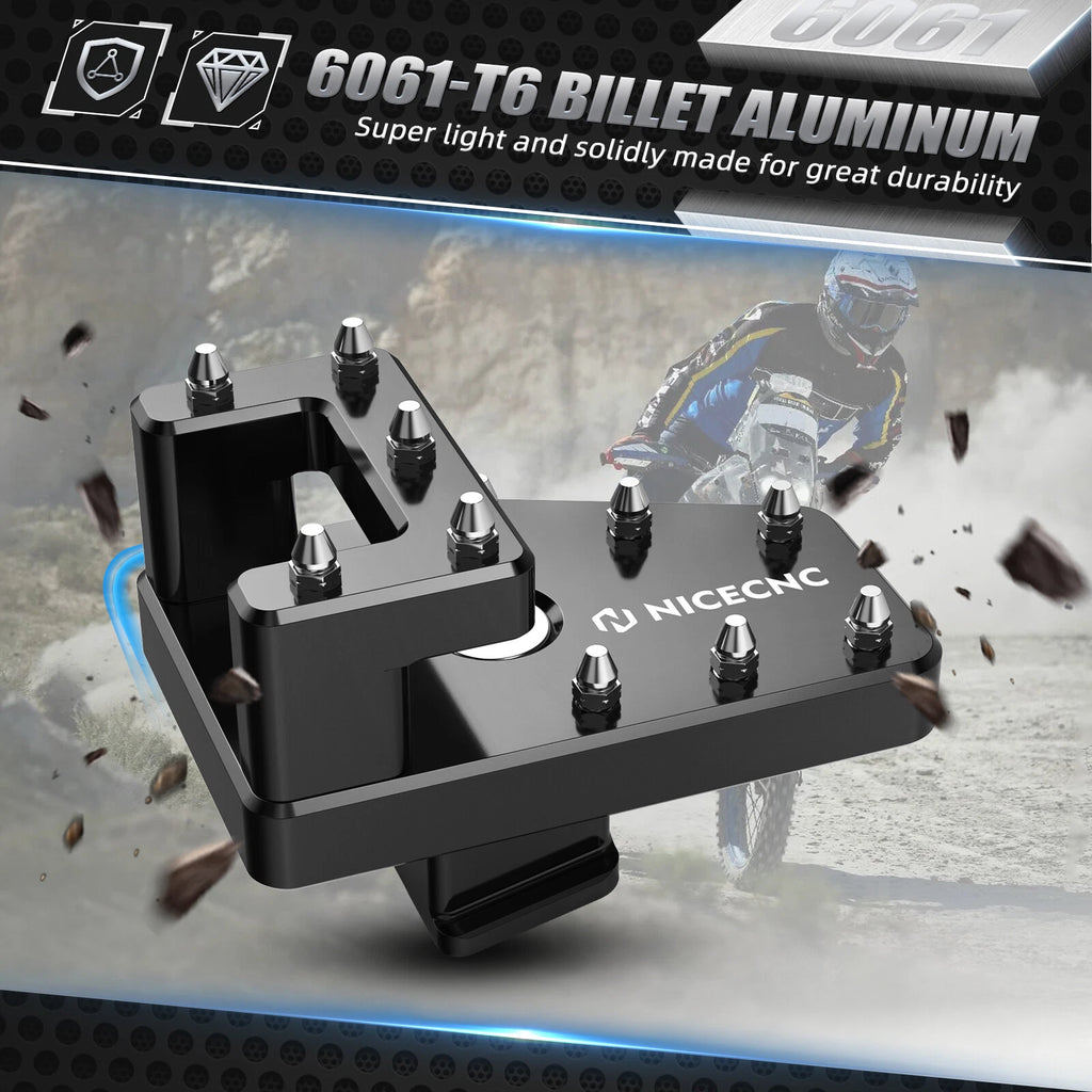 Dual Control Brake Step Plate for Yamaha Tenere 700 (2019–2024)