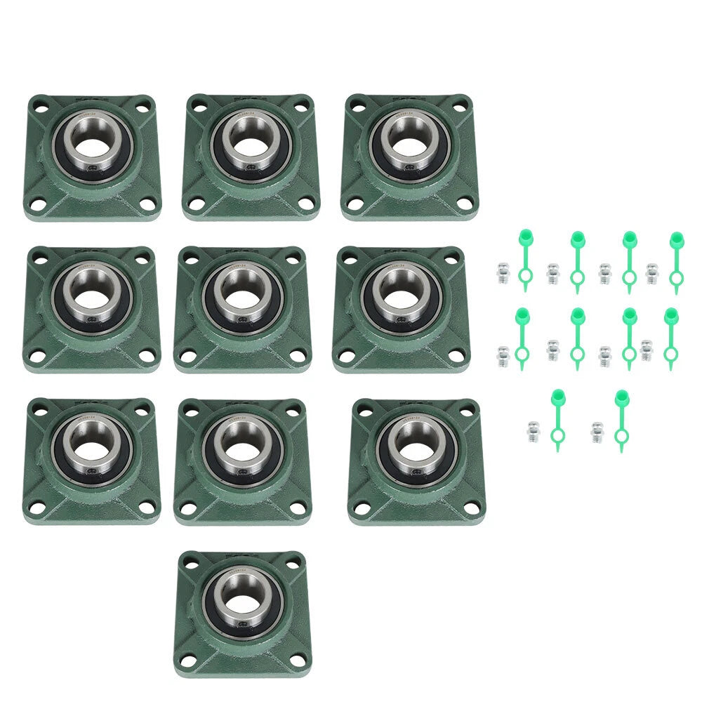 Pillow Block Flange Bearing for UCF208-24 (1-1/2" Bore, 4 Bolt)