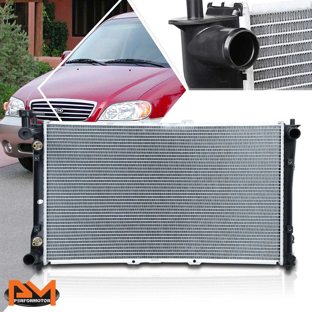 OE Replacement Aluminum Core Radiator for Kia Sedona (2002–2005) DPI-2442