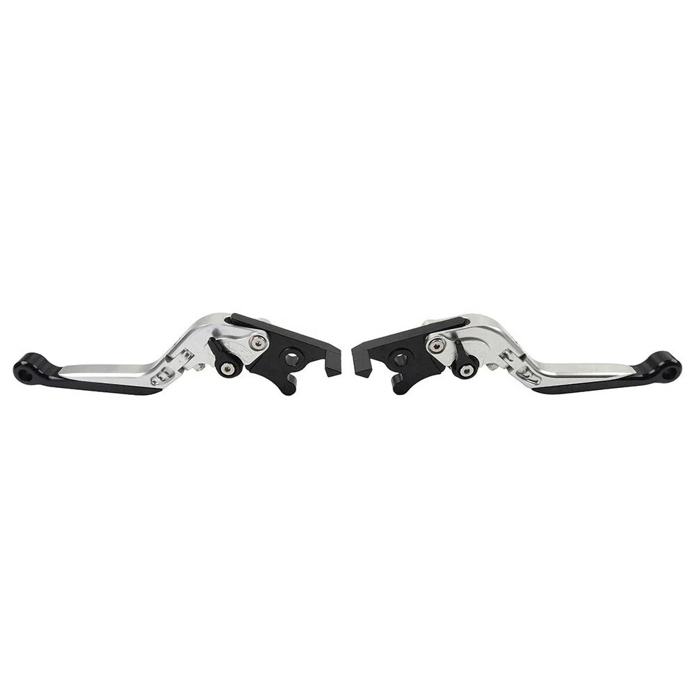 Silver CNC Extendable Brake Clutch Levers for BMW S1000XR (2015-2021)