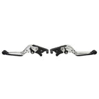 Silver CNC Extendable Brake Clutch Levers for BMW S1000XR (2015-2021)