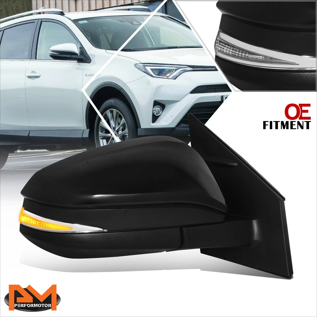 Power Heated Signal Side View Mirror Right for Toyota RAV4 (2016–2018)
