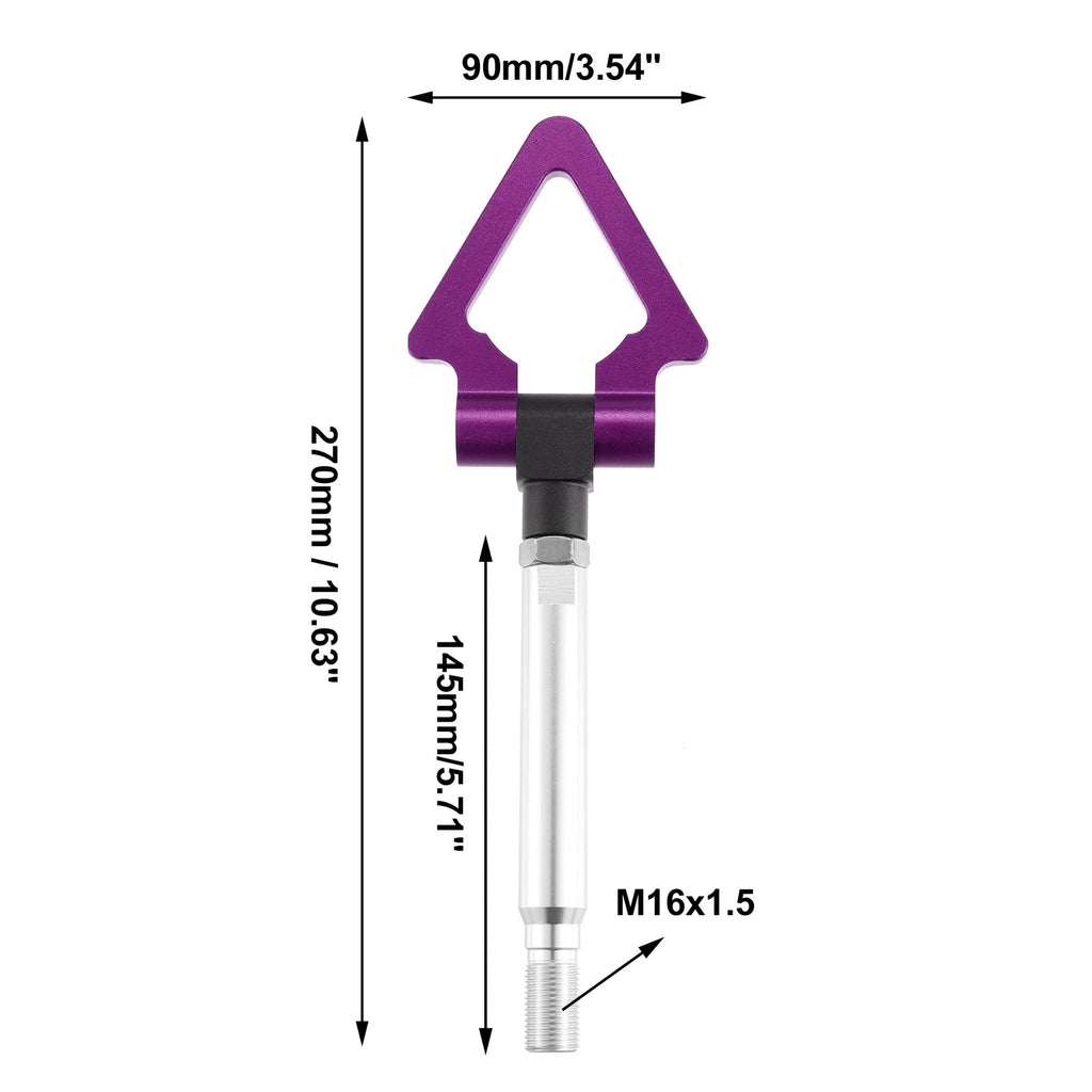 Tow Hook Screw for Subaru BRZ (2013–2021) - Triangle Shape, Purple