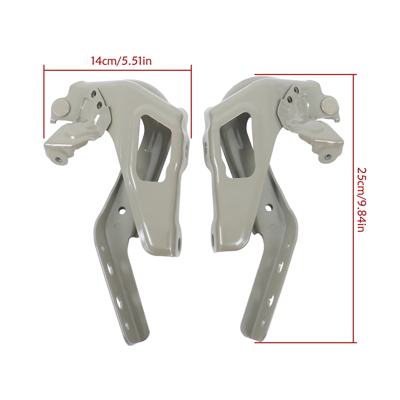 Hood Hinge Set for Honda HR-V (2023–2024) Steel