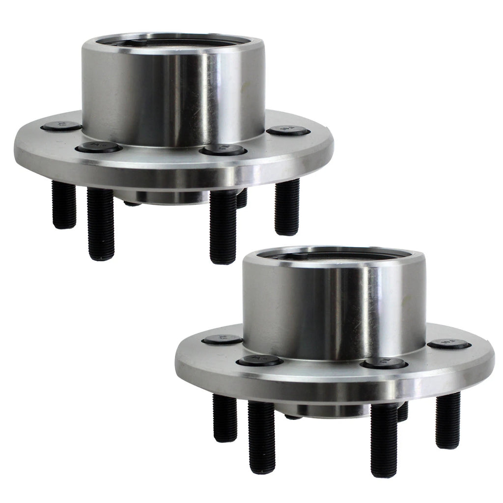 2pc Front Wheel Bearing Hub Assembly for Dodge RWD 2Wh ABS