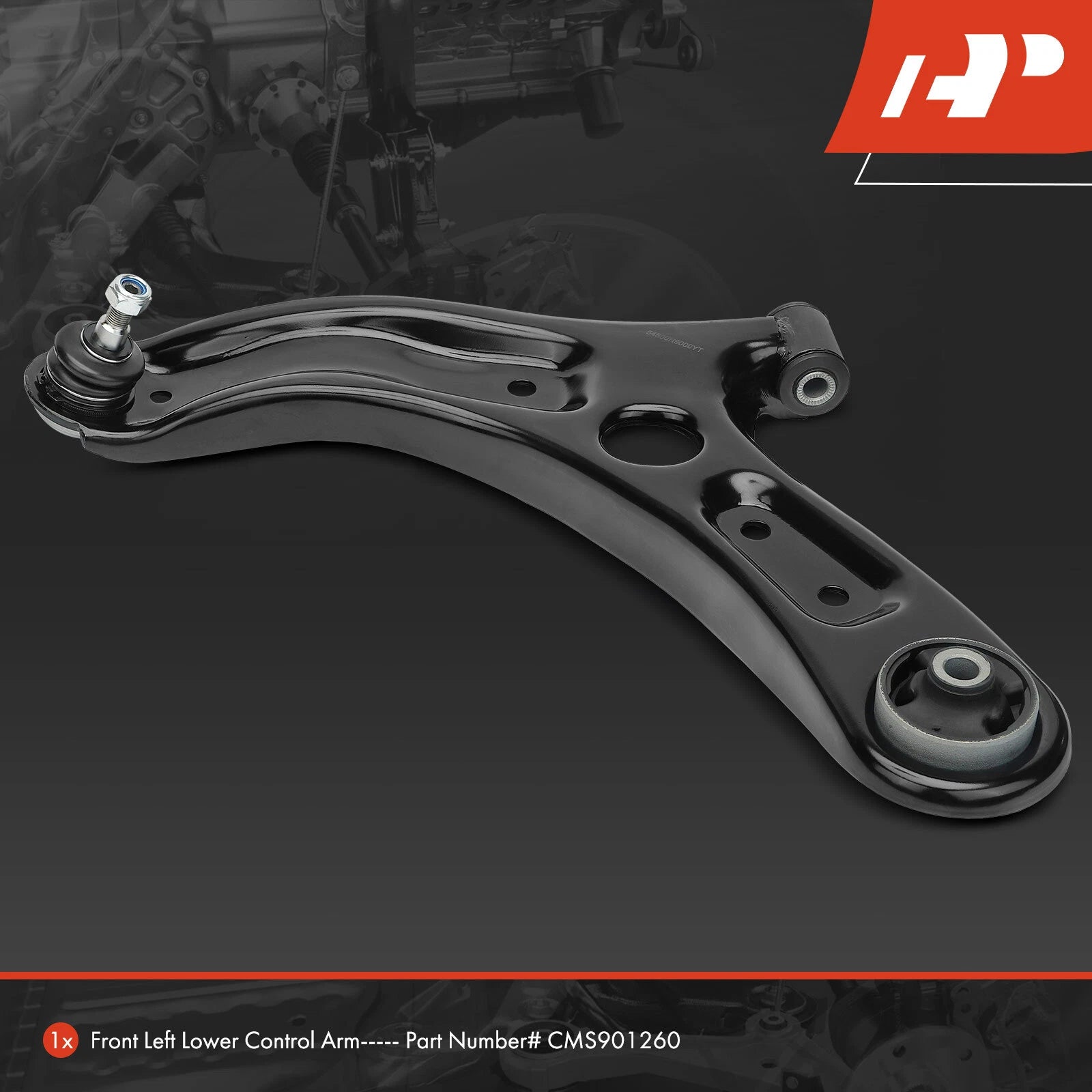 Front Left Lower Control Arm with Ball Joint for Hyundai Accent