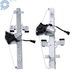 2X Window Regulator with Motor for Silverado Sierra 1500 2500HD (2007–2014)