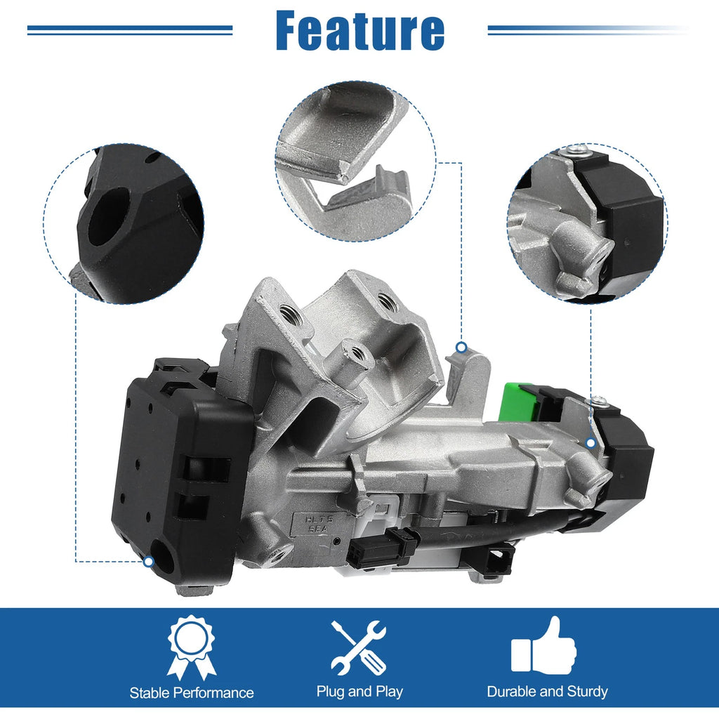 Ignition Switch Lock Cylinder Assembly Kit for Honda Accord (35100-SDA-A71)