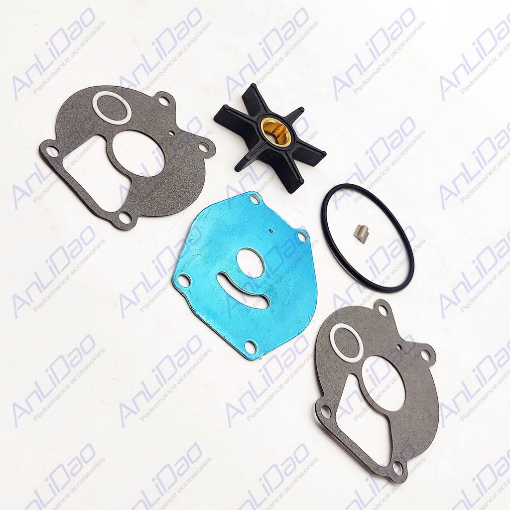 Water Pump Impeller Repair Kit for Mercury Ocean 18 25 XD (18-3215, 47-85098Q4)