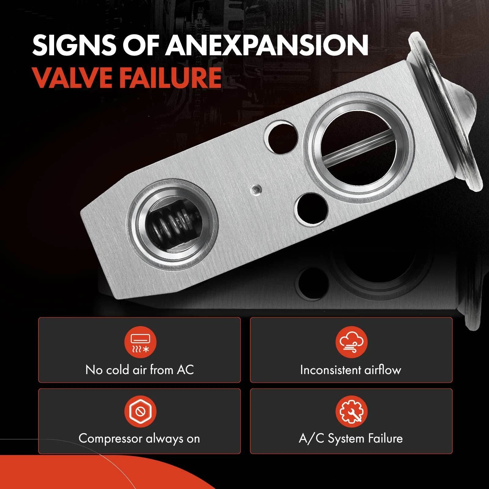 A/C Expansion Valve for Nissan Pathfinder Infiniti QX4 (2000)