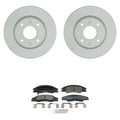Bosch Front Rotors & Ceramic Disc Brake Pad Kit for Kia Spectra (2000–2009)