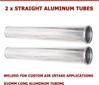 2" Black Turbo Intercooler Elbow Pipe Kit for Universal (All Models)
