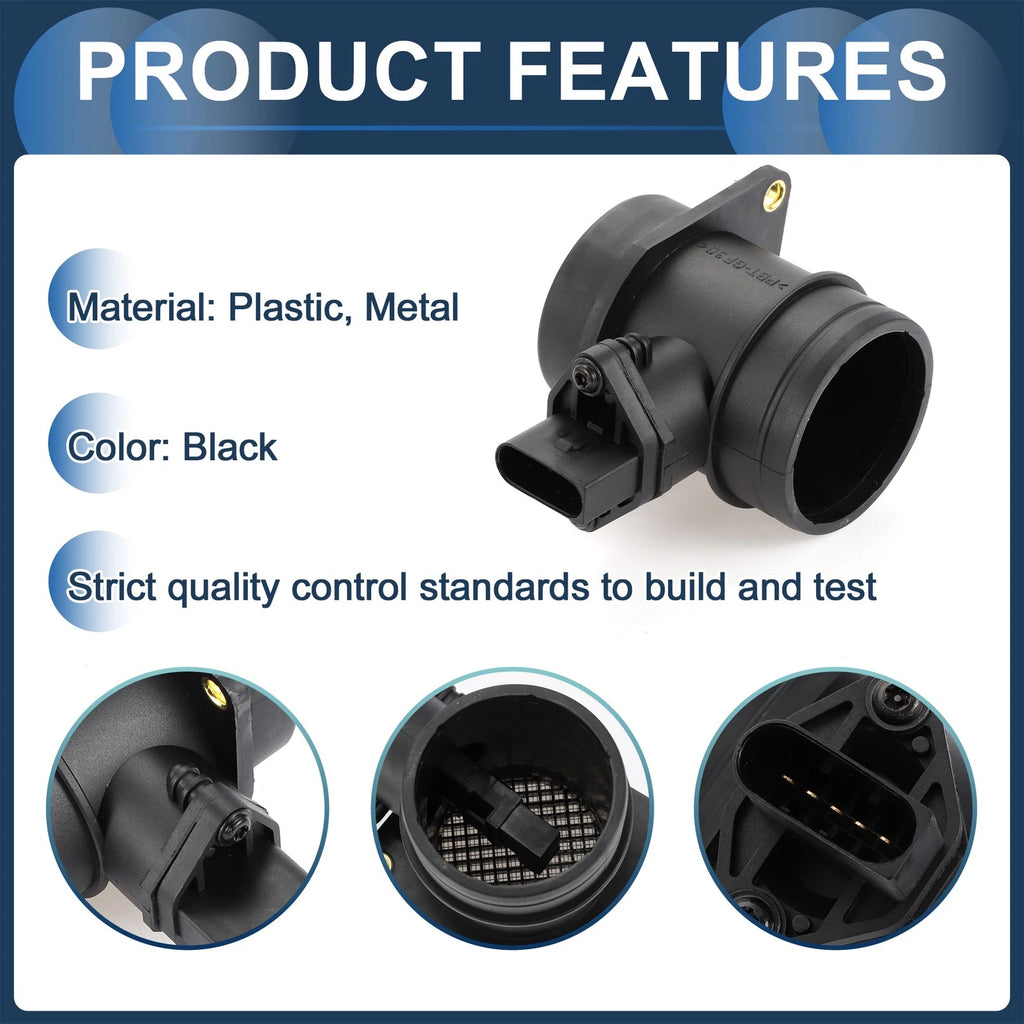 Mass Air Flow Sensor Assembly MAF No. 06A906461T for Volkswagen Jetta (2005)