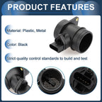 Mass Air Flow Sensor Assembly MAF No. 06A906461T for Volkswagen Jetta (2005)