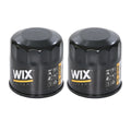 Set of 2 WIX Engine Oil Filters for Chevy Dodge Honda Infiniti Kia Mazda Nissan
