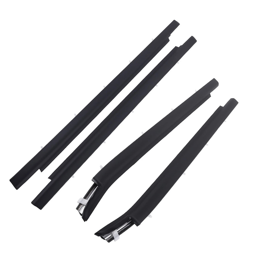 4pcs Exterior Window Weatherstrip Set for Toyota Tundra (2000–2006) 75740-0C022