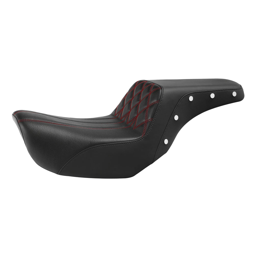 2X Driver Passenger Seats for Harley Street Fat Bob Wide Glide (2006–2017)