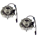 Set of 2 Timken Front Wheel Bearing Hub Kit for Cadillac Chevy 4WD