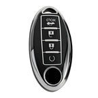 TPU 4-Button Key Shell Housing Cover for Nissan Murano, Versa, Note (2015-2023)