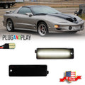 Smoked LED Front Bumper Side Marker Lights for Pontiac Firebird (1998–2002)