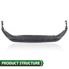 Front Lower Bumper Cover for Jeep Compass (2017–2021) Textured Finish