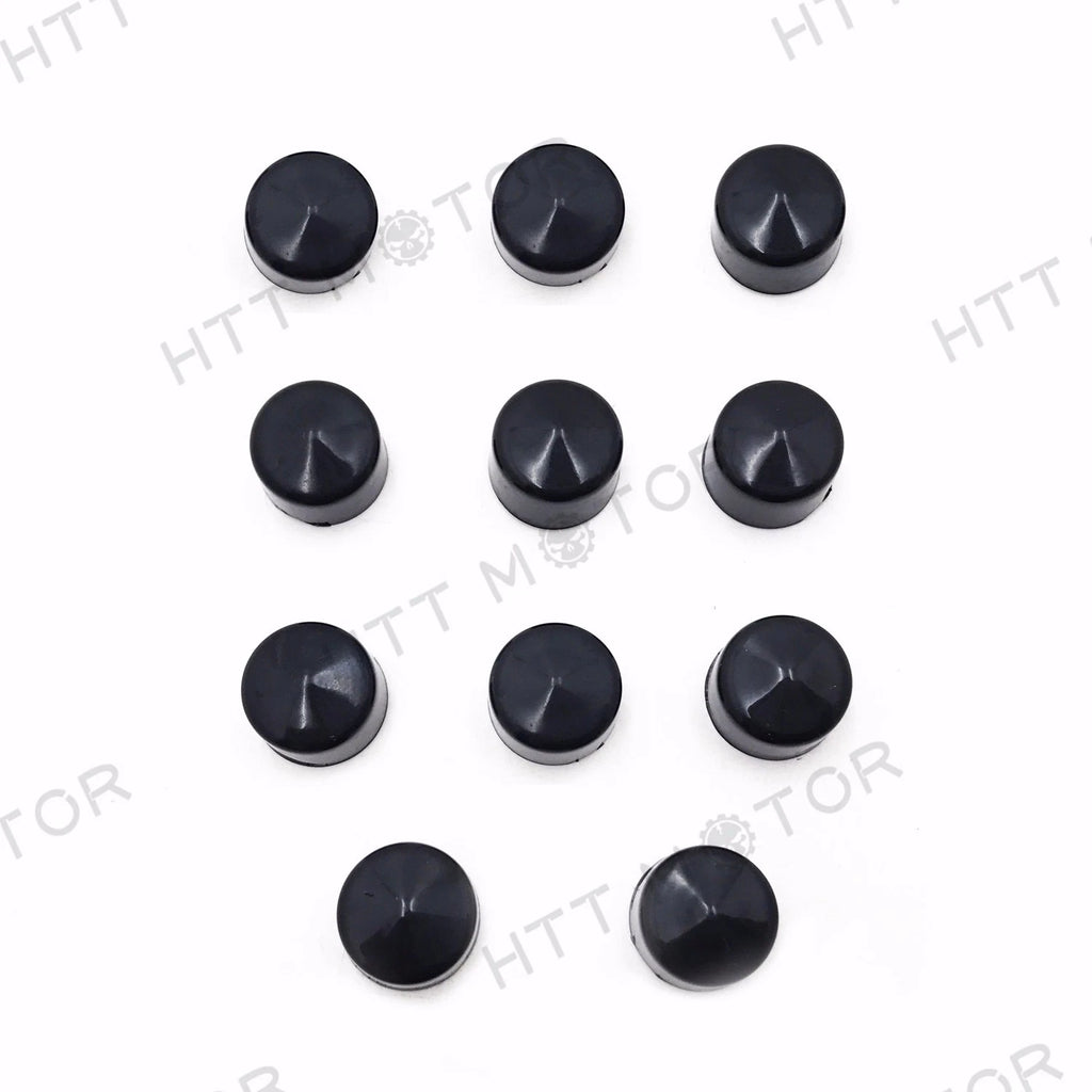 11 Piece Black Cap Dress Kit for Harley Touring Models (1999–2006)