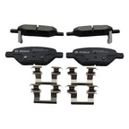 Set of 4 Bosch QuietCast Rear Ceramic Brake Pads for Cobalt HHR Malibu G5 G6 Aura Ion (2005–2010)