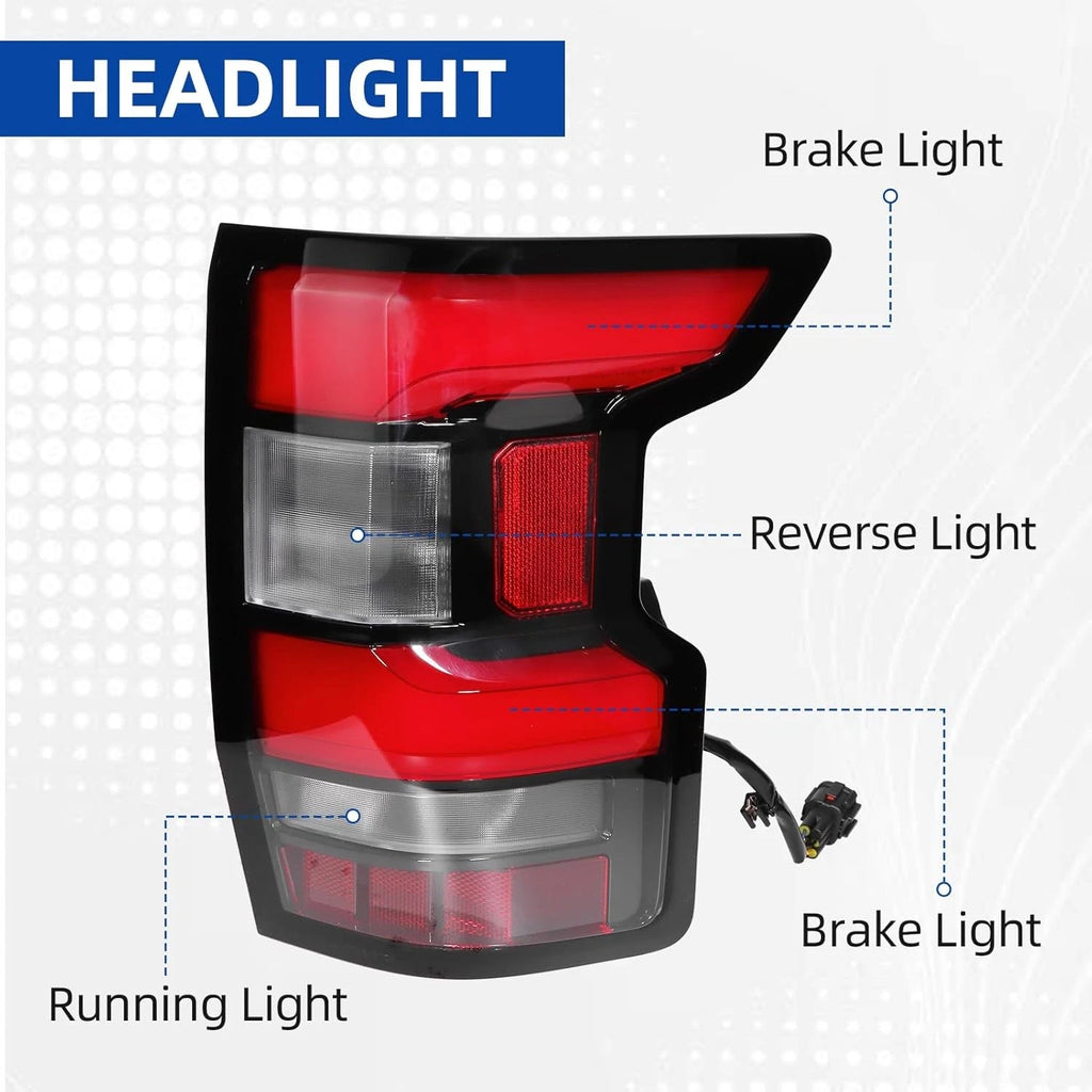 Driver Side LED Tail Light for Nissan Frontier (2022–2024) 22-24 Left Rear Lamp