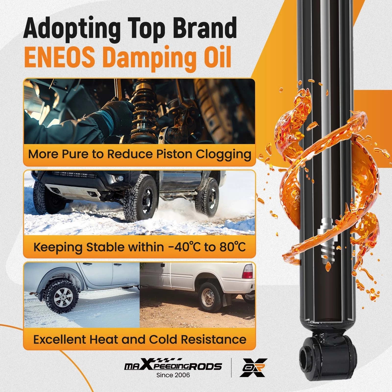 Complete Struts Set for Hummer H3 (2006–2010) 911527