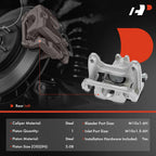 Rear Left Brake Caliper with Bracket for Chevrolet Tahoe GMC Yukon (2007–2014)