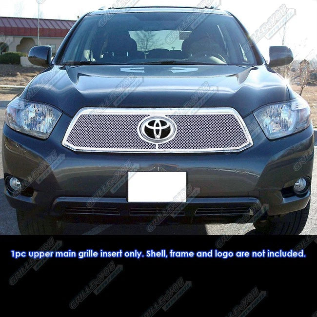 Stainless Mesh Grille for Toyota Highlander Hybrid (2008–2010)