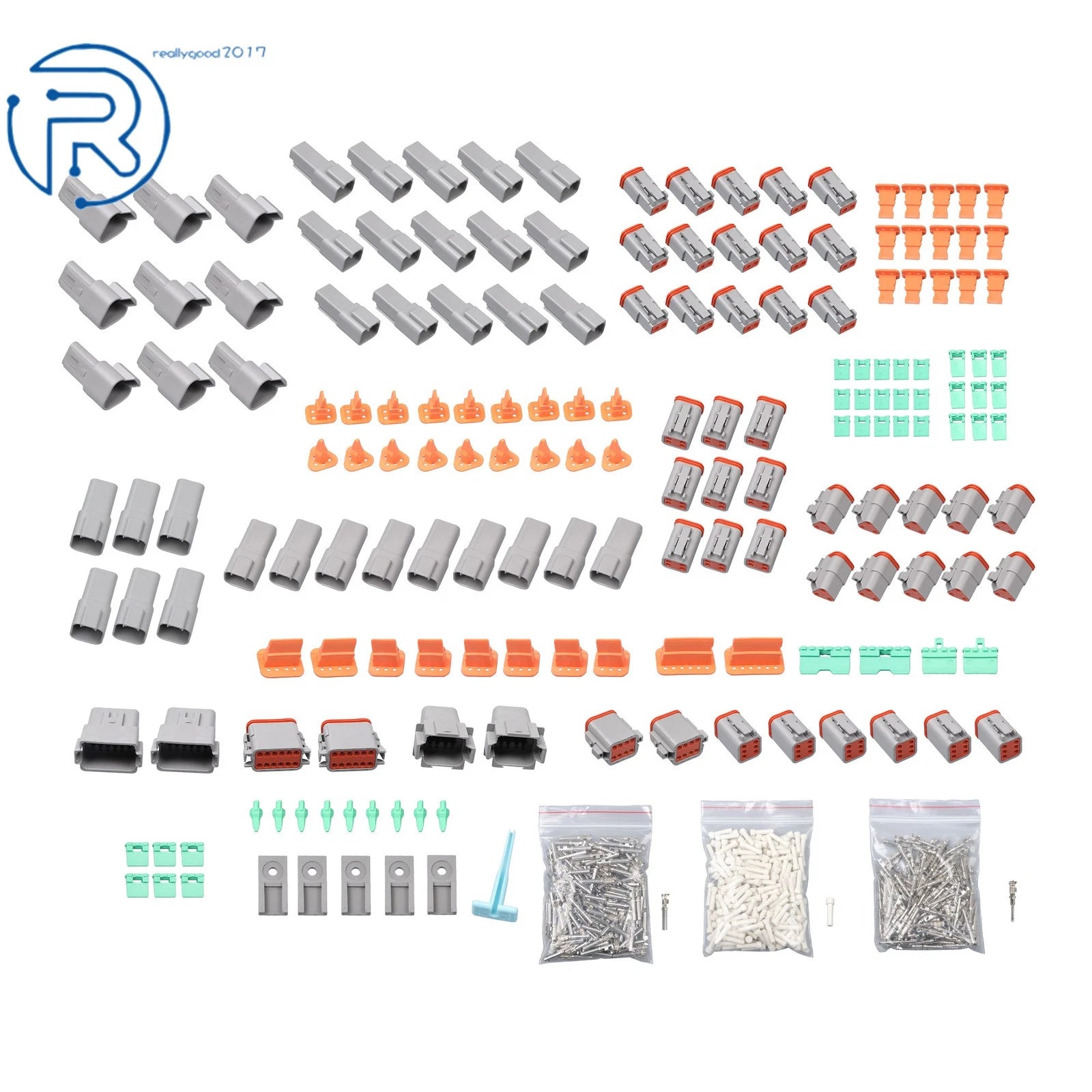 Connector Kit for Universal Use (2-12 Pin, 1650 Pcs)