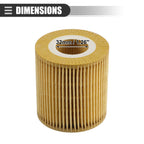 Engine Oil Filter with Gasket Set for BMW X3 X1 (2005–2011) No. 11427508969