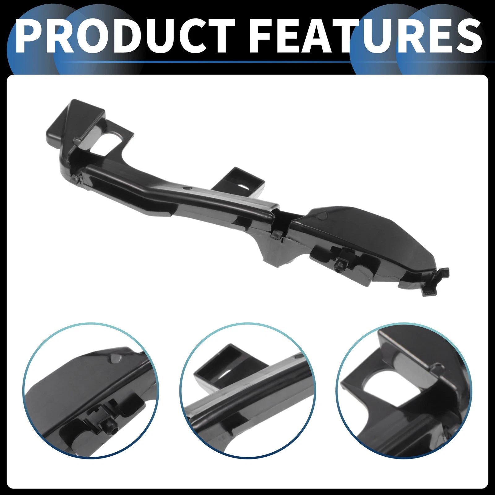 1pc Right Front Bumper Retainer Bracket for Toyota Land Cruiser Prado (2002–2009)