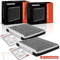 2X Activated Carbon Cabin Air Filter for Hyundai Genesis Santa Fe (2013–2020)