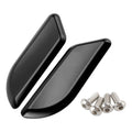 CNC Mirror Block Off Plates Black for Ducati Panigale 959 1299 R S (2015–2019)