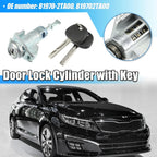 Door Lock Cylinder Kit with 2 Keys 819702TA00 for Kia Optima (2011–2018)