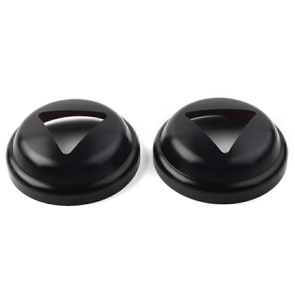 Black Turn Signal Light Protection Covers for Scrambler 1200 (2017-2023)