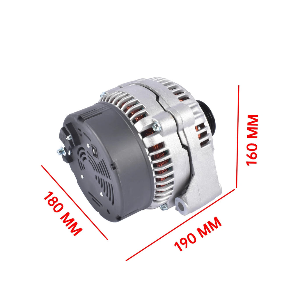 Alternator 12V with 6-Groove Pulley for Mercedes CL500 S500 CLK55 AMG (1999–2006)