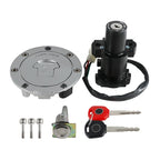 Ignition Key Switch Fuel Cap Seat Lock Set for Honda CBF500 (2004–2005) CBF1000 (2006–2010)