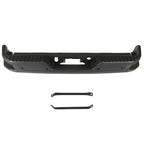 Rear Step Bumper Face Bar for Chevy Silverado GMC Sierra 1500 (2019–2023)