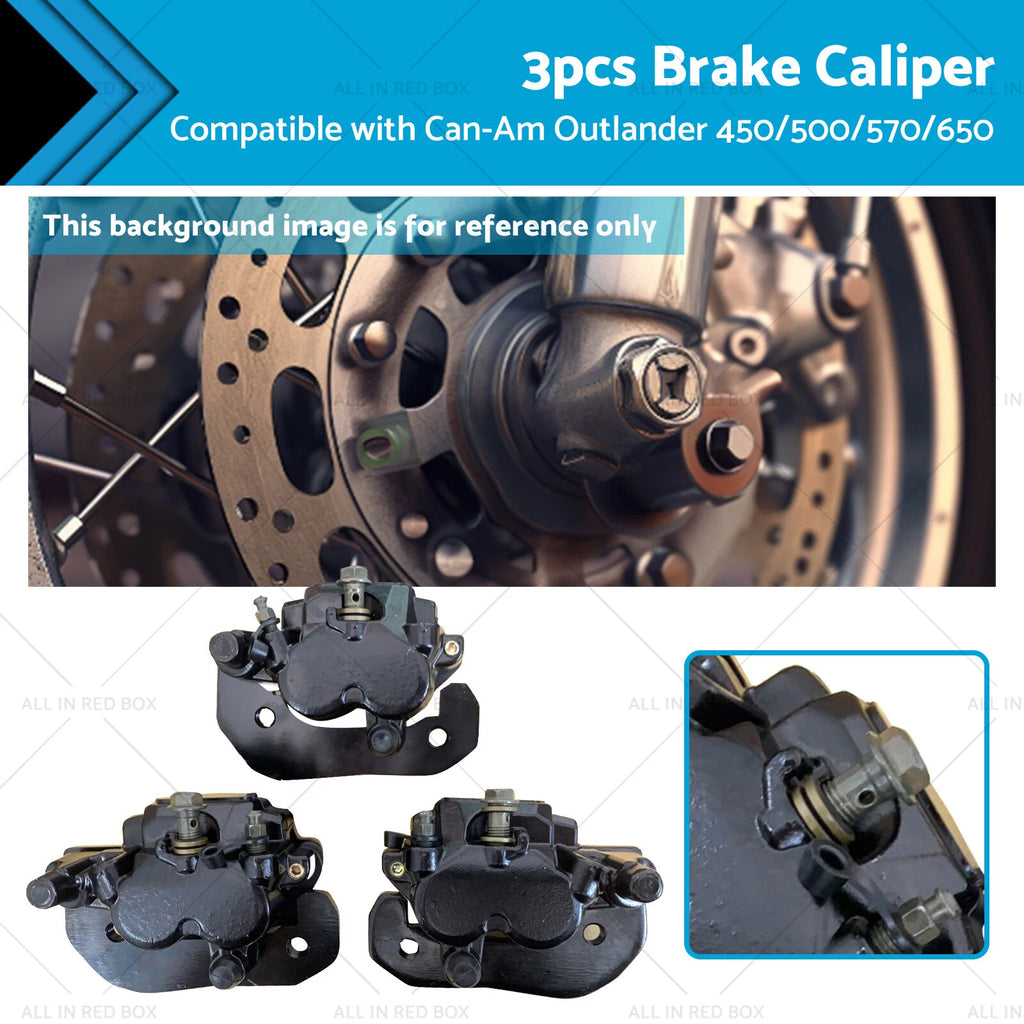Brake Caliper Set for Can-Am Outlander 450 500 570 650 800 (2013–2023)