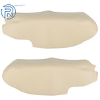 Beige Leather Synthetic Door Panel Armrest Cover for Acura TSX (2009-2014)