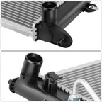 OE Style Radiator for Hyundai Equus (2011–2016) DPI13472 1-3/8 in 1 Row Aluminum
