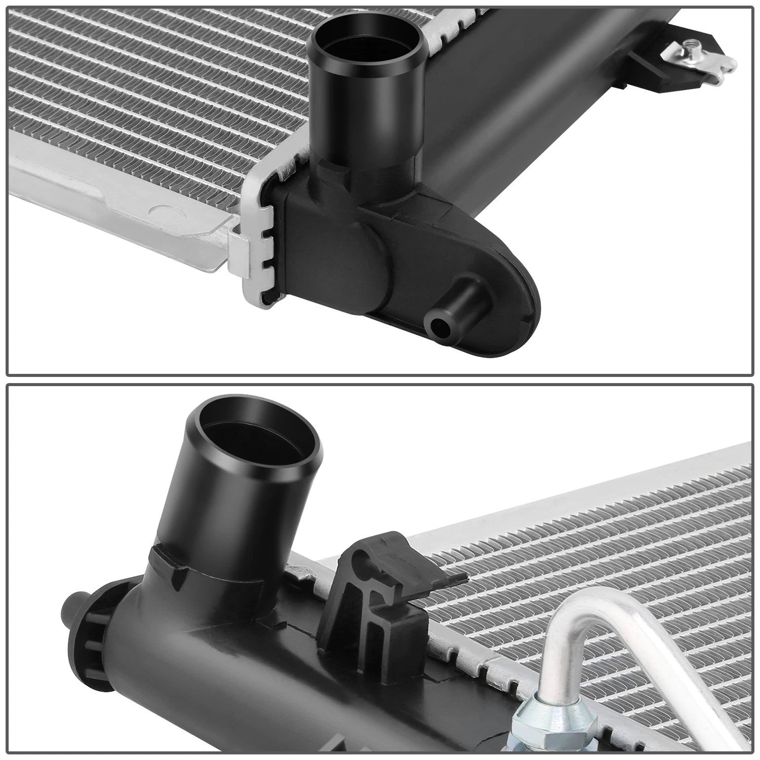 OE Style Radiator for Hyundai Equus (2011–2016) DPI13472 1-3/8 in 1 Row Aluminum
