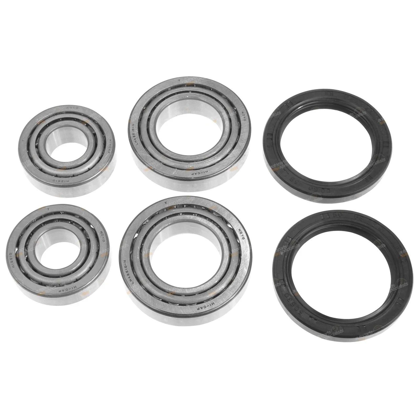 2x Front Koyo Wheel Bearing Kits for Hilux RN36–RN90 (1979–1997)